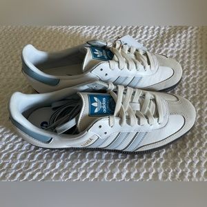 Adidas Sambas Ice Blue Men’s Size 8/Women’s 9.5 NWT